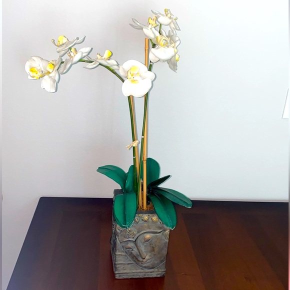 Faux Orchids Artificial FlowersLarge Fake Silk Orchids